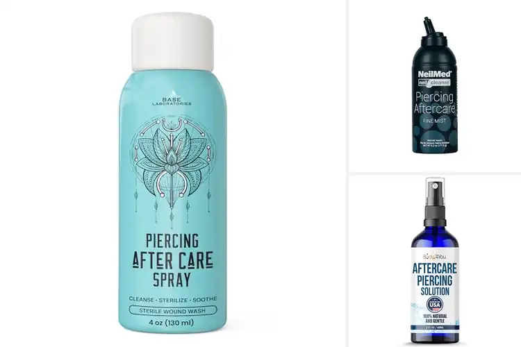 Detailed view of Best Aftercare Piercing Solutions: Top 10 Healing Essentials