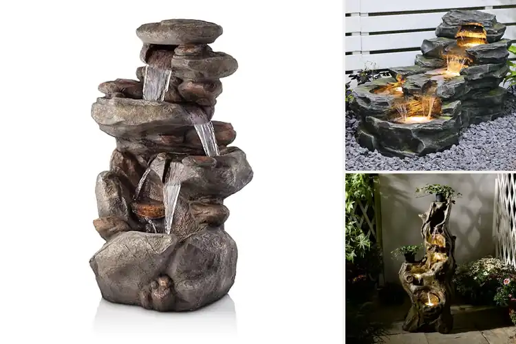 Detailed view of Best Backyard Fountains