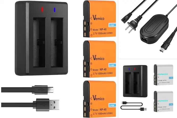 Detailed view of Best Camcorder Charger Kits