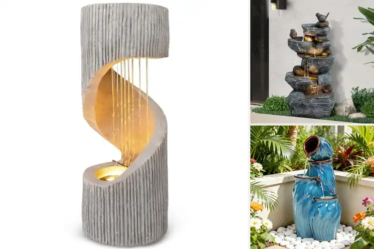 Detailed view of Best Contemporary Garden Fountains