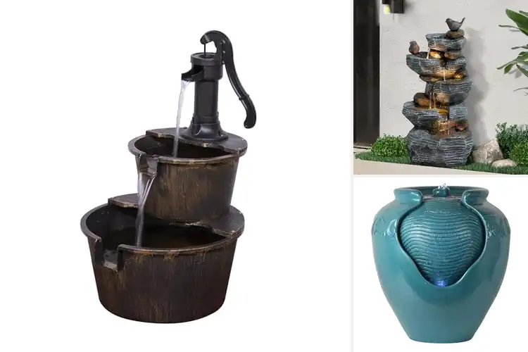 Detailed view of Best Decorative Patio Fountains