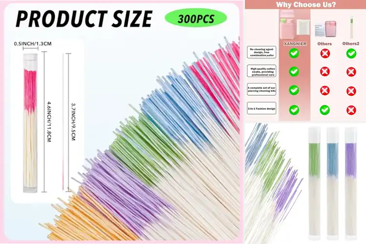 Detailed view of Best Ear Cleaning Floss: 10 Top Picks for Healthy Piercings