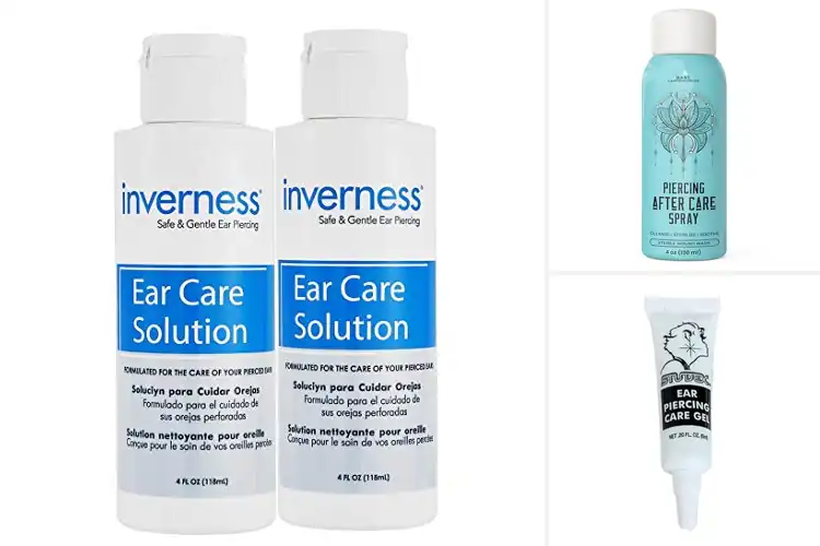 Detailed view of Best Ear Piercing Care Products for Fast Healing