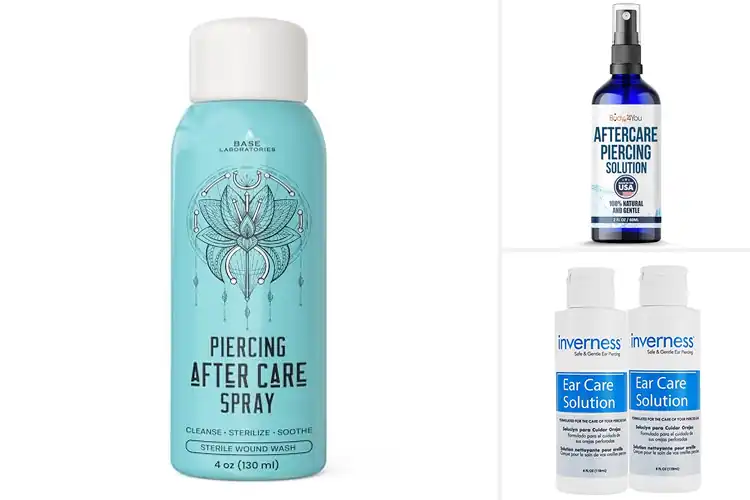 Detailed view of Best Ear Piercing Cleaning Solutions