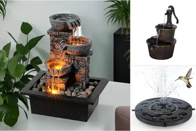 Detailed view of Best Fountains: Top 10 Calm-Enhancing Water Features