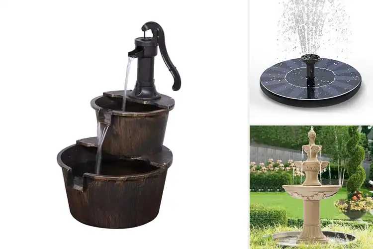 Detailed view of Best Garden Decor Fountains