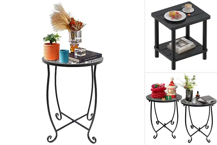 Detailed view of Best Garden Side Tables