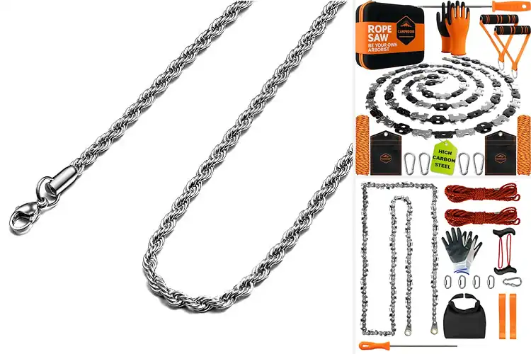 Detailed view of Best High Quality Rope Chains: Top 10 Stylish Picks for You