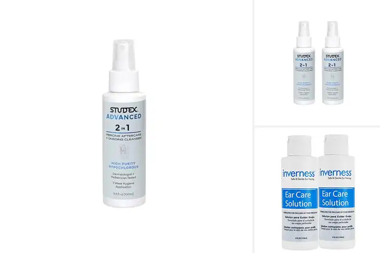 Detailed view of Best Hypoallergenic Piercing Care