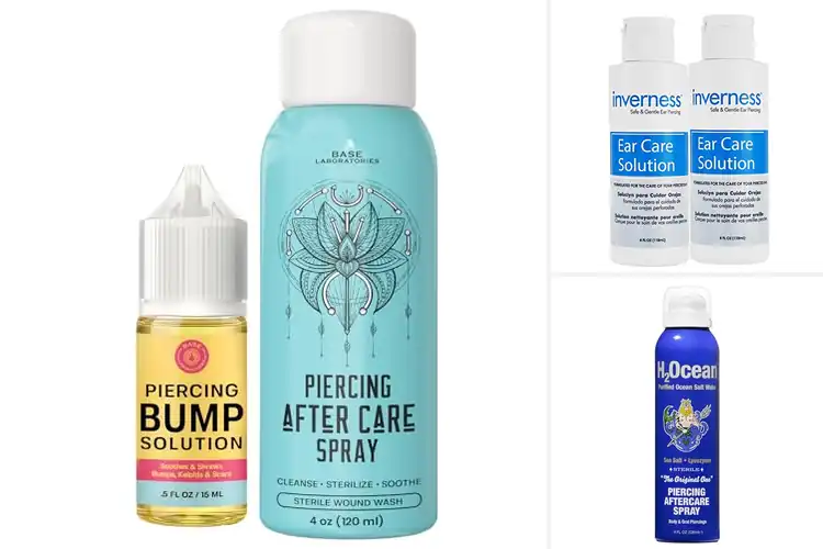 Detailed view of Best Hypoallergenic Piercing Care Products