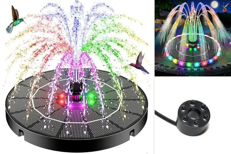 Detailed view of Best LED Fountains: 10 Top Picks to Brighten Your Space