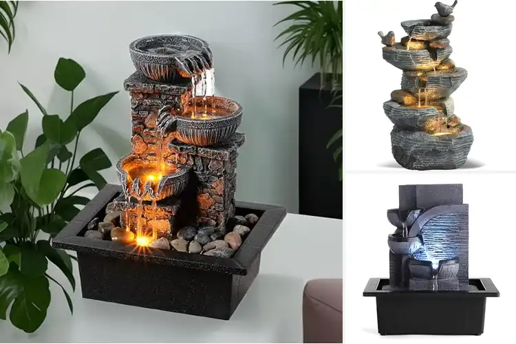 Detailed view of Best LED Lit Fountains: Relax & Beautify Your Space