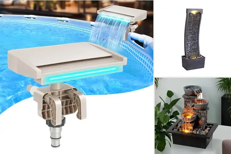 Detailed view of Best LED Waterfalls