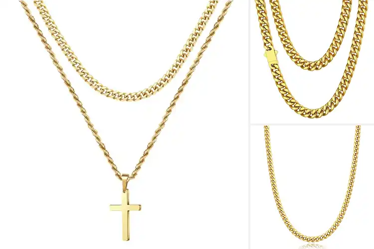 Detailed view of Best Men Gold Chains