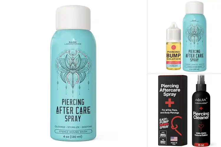 Detailed view of Best Nose Piercing Aftercare Products
