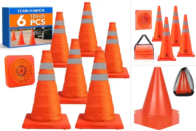 Detailed view of Best Orange Cones: Top 10 Picks for Safety & Visibility