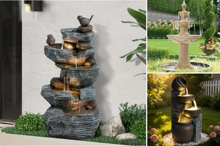 Detailed view of Best Outdoor Fountains: 10 Top Picks for a Relaxing Retreat