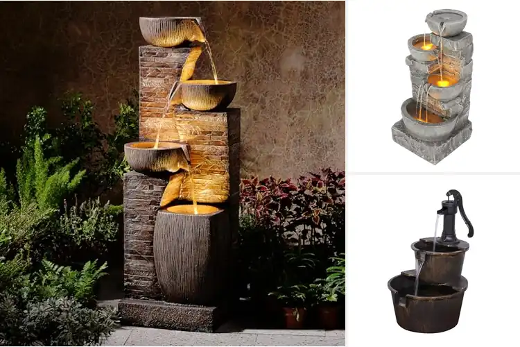 Detailed view of Best Patio Water Features for a Relaxing Escape