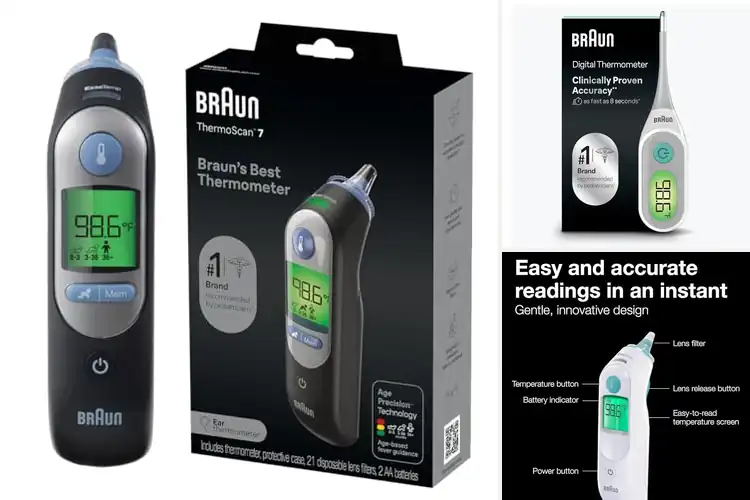Detailed view of Best Pediatrician Recommended Thermometers