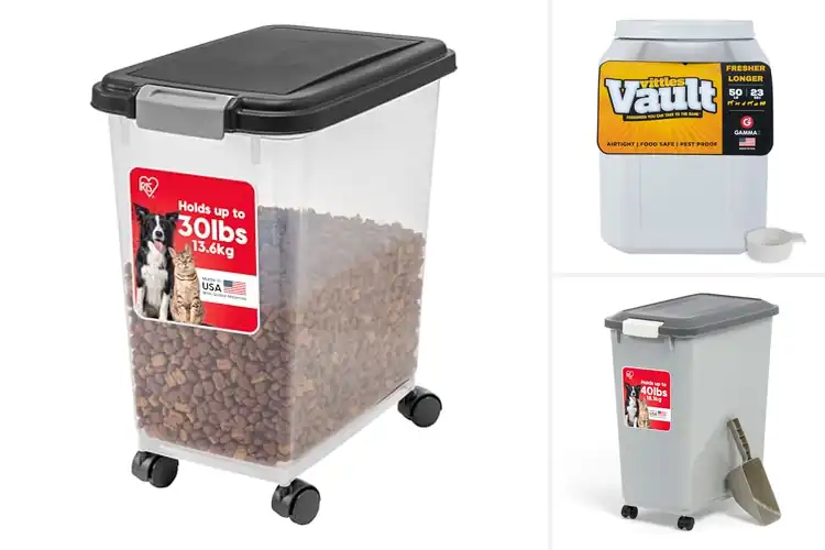 Detailed view of Best Pet Food Containers: Top Airtight Picks for Freshness