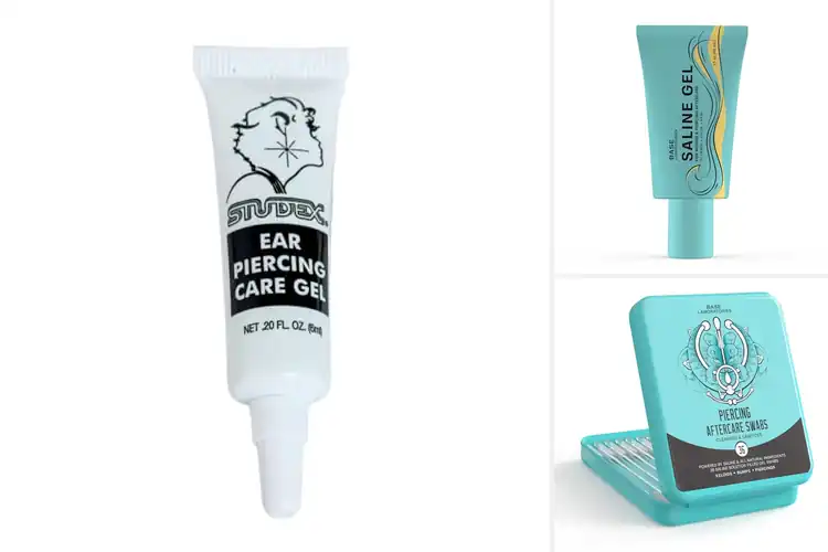 Detailed view of Best Piercing Aftercare Gels: Heal Faster, Look Better