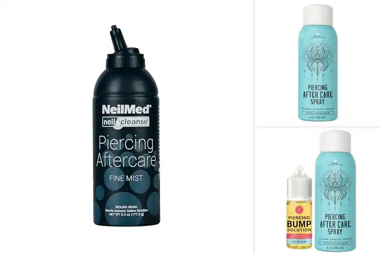 Detailed view of Best Piercing Aftercare Products