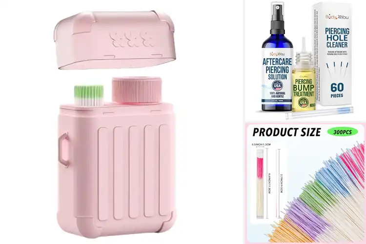 Detailed view of Best Piercing Cleaning Kits for Safe, Healthy Healing