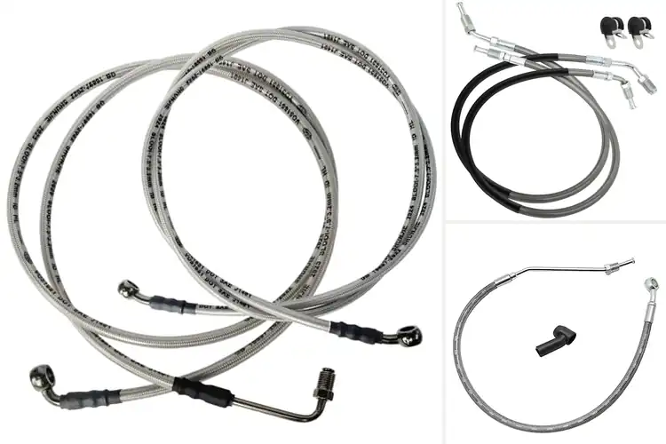 Detailed view of Best Polaris Brake Hose Compatible