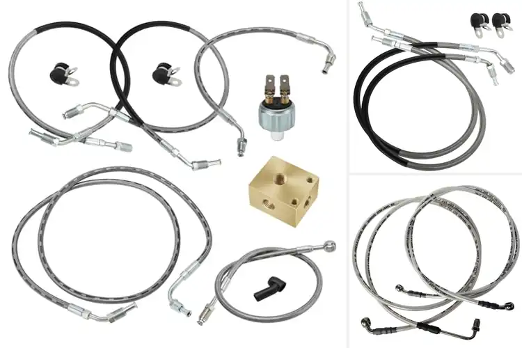Detailed view of Best Polaris Brake Hose Kit