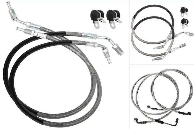 Detailed view of Best Polaris Brake Hose Lines
