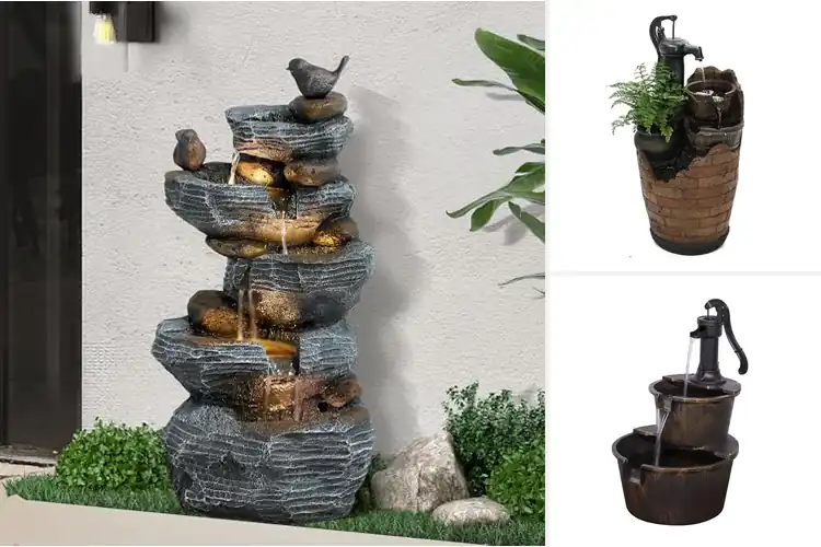 Detailed view of Best Porch Fountains: 10 Easy, Peaceful & Stylish Options