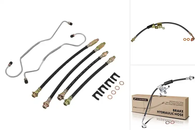 Detailed view of Best Replacement Brake Hose Lines for Reliable Performance