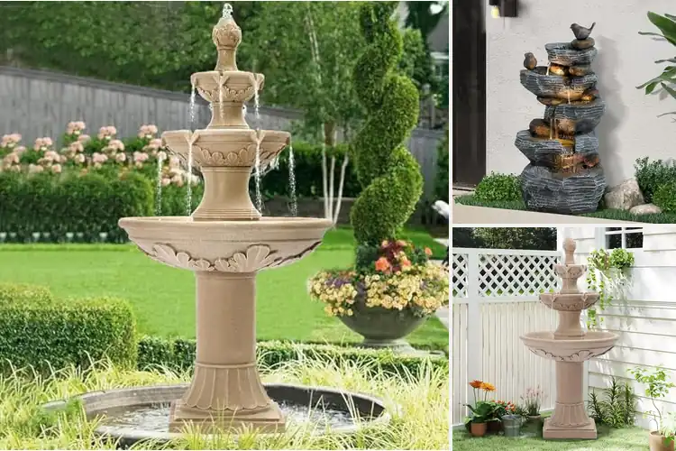 Detailed view of Best Resin Garden Fountains