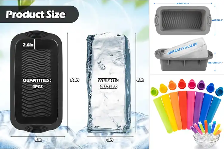 Detailed view of Best Reusable Ice Molds