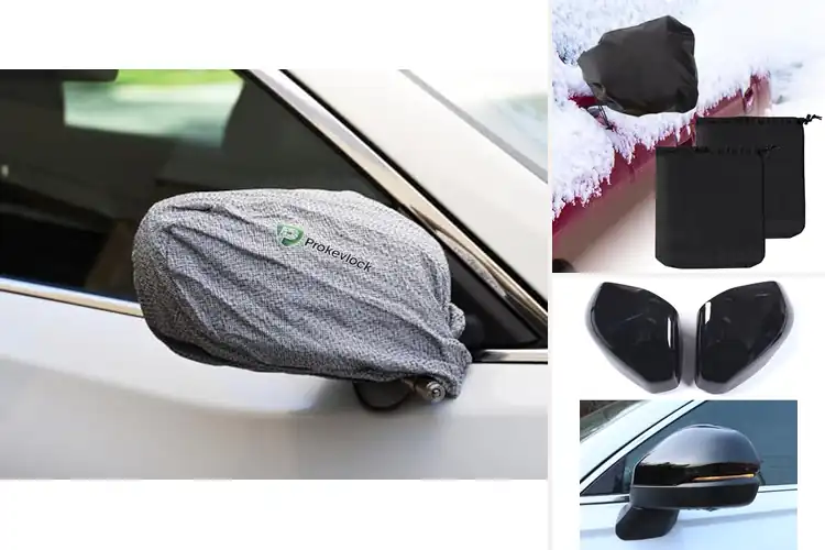 Detailed view of Best Side Mirror Protectors for Strong, Clean Car Safety