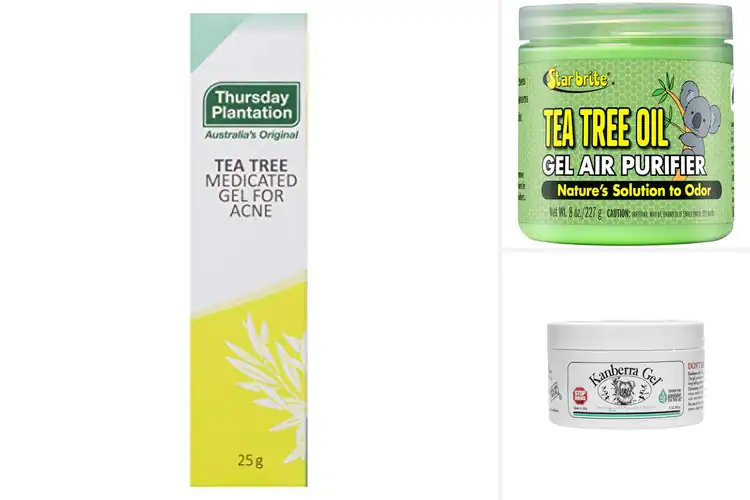 Detailed view of Best Tea Tree Oil Gels for Clear Skin & Fresh Hair