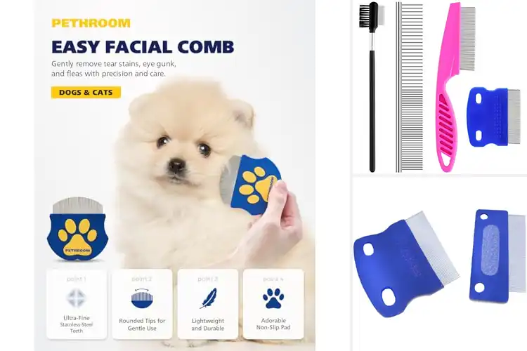 Detailed view of Best Tear Stain Combs For Dogs