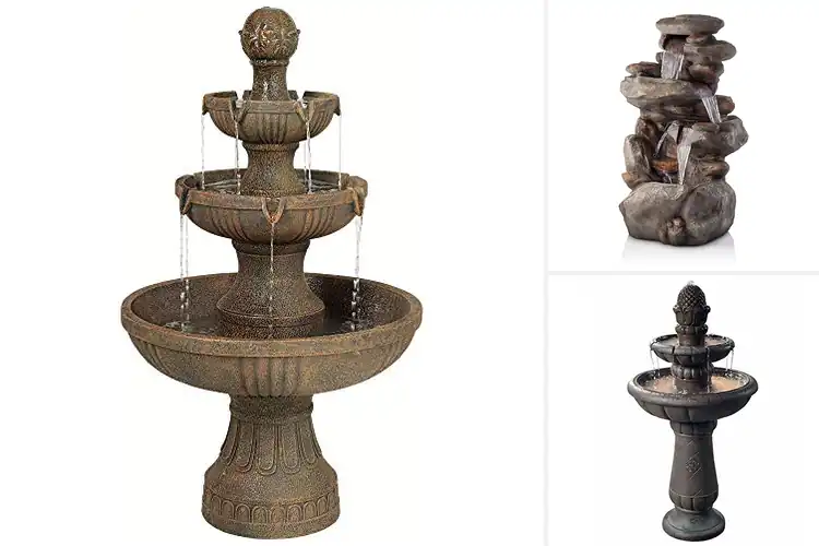 Detailed view of Best Tiered Floor Fountains