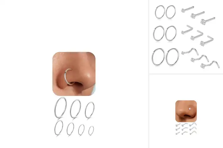 Detailed view of Best Titanium Nose Rings for Style & All‑Day Comfort