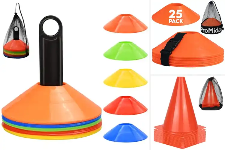 Detailed view of Best Training Cones: Durable, Bright Picks for Drills