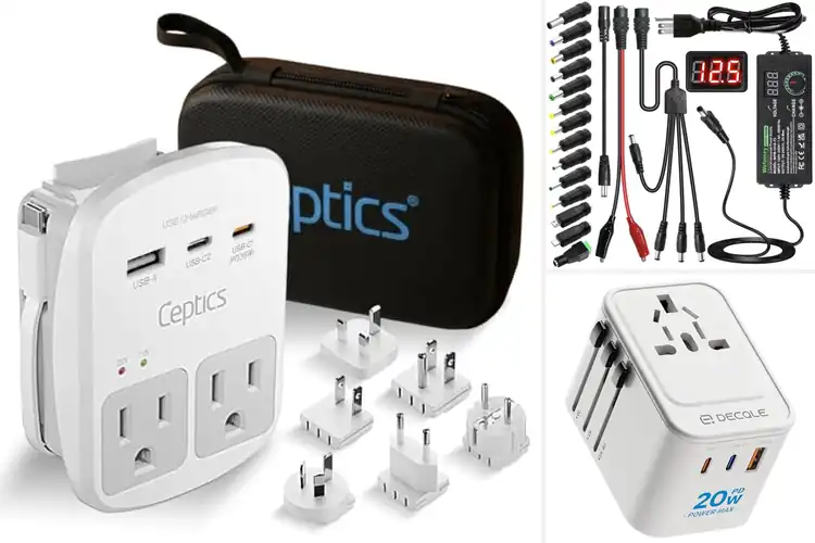 Detailed view of Best Universal Voltage Adapters