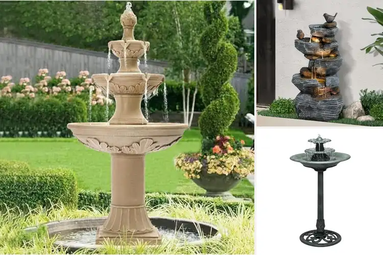 Detailed view of Best Weather Resistant Garden Fountains