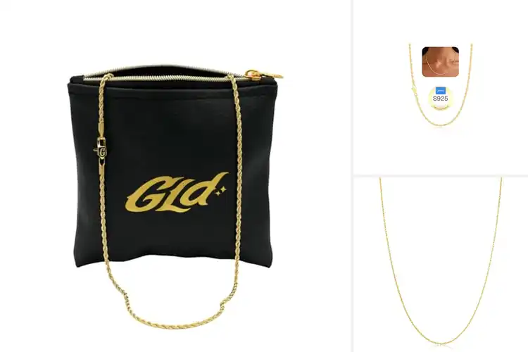 Detailed view of Best Yellow Gold-Plated Rope Chains